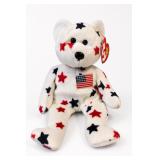 Ty Beanie Babies Glory Plush Bear, 1997