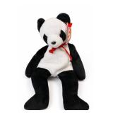 Ty Fortune Beanie Baby Panda Plush