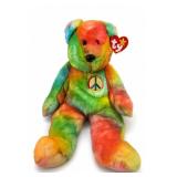 Ty Curly Beanie Babies Collection Bear