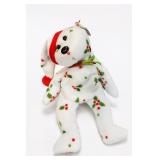 Ty Curly Beanie Baby Bear, 1996, With Tag