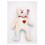 Ty Valentino Beanie Baby Plush Bear, 1994