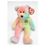 Ty Curly Beanie Baby Bear, 1996