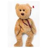 Ty Valentino Beanie Baby Plush Bear, 1994
