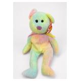 Ty Curly Beanie Baby Bear, 1996