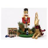 Nutcracker Christmas Decor Lot