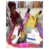 Nissan Toy Car, Pikachu Plush & Party Favors Lot