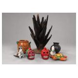 Mexican Folk Art Figurine Group