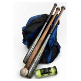 Easton Baseball Bats & Sports Gear Lot