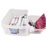 Cricut Iron-On Transfer Rolls With Sterilite Cart