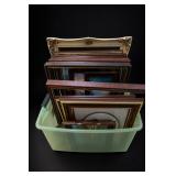 Decorative Picture Frame Lot With Artwork