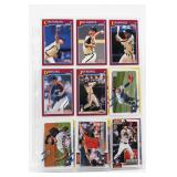 Houston Astros Score Fleer Topps Bowman Card Lot