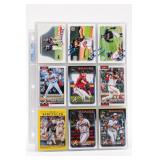 Atlanta Braves Topps Fleer Score Card Lot