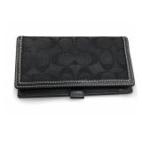 Coach Black Signature Wallet