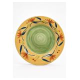 Pier 1 Elizabeth Hand-Painted Stoneware Plates