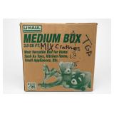 U-Haul Medium Box of Mixed Clothing