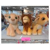 Disney The Lion King Plush Toy Set, 3 Pieces