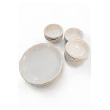 Syracuse China Plates & Bowls Set
