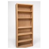 Solid Wood Bookcase, 84 in. High, 12 in. Deep