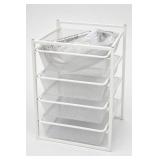 IKEA JONAXEL 604.199.57 Mesh Basket Storage Unit