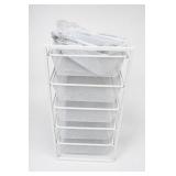 IKEA JONAXEL White Mesh Drawer Storage Unit