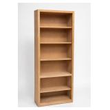 Oak Bookcase Approx. 84'H