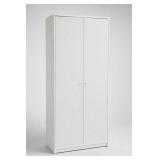 IKEA KLEPPSTAD White 2-Door Wardrobe