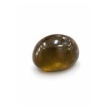Apatite Cat's-Eye Honey Brown Cabochon 5.74 ct