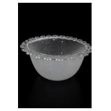 Marigold Carnival Glass Sunflower Bowl Pair