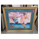 Original Robert Byrd Signed Framed Painting