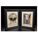June H. Mueller Acceptance & Truth Framed Pair