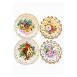 Precious Moments Four Dolls & Flag Set