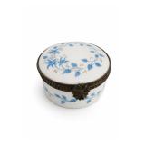 Hand-Painted La Dame Blanche Limoges Trinket Box
