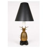 Vintage Brass Pineapple Table Lamp