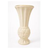 Lenox Handcrafted China Leaf Relief Vase
