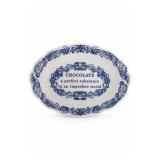 Spode Blue Room Collection Chocolate Plate