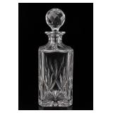 Edinburgh Crystal Cut Glass Decanter With Stopper