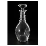 Val St. Lambert State Plain Glass Decanter
