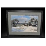 W.A. Slaughter Peaceful Season Signed Framed Print
