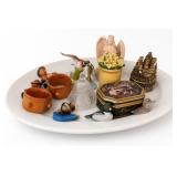Meakin Tray With Assorted Decorative Smalls