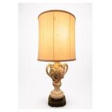 Capodimonte Porcelain Figural Table Lamp