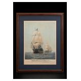 Harold Wyllie The First Journey Of Victory Print