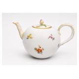 Meissen Floral Porcelain Teapot