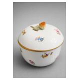 Meissen Scattered Flowers Sugar Bowl & Lid