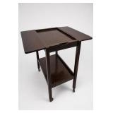 Edwardian Mahogany Drop-Leaf Work Table