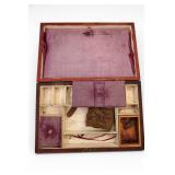 Victorian Sewing Box w/ Stewart M. F. Luce Papers