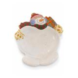 Fitz And Floyd Frosty Folks Snowman Platter