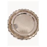 Wilcox International Silver Co American Rose Trays