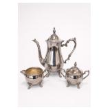 Sheridan Silver Co. Silverplate 3-Piece Set