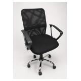Black Mesh Ergonomic Swivel Office Chair