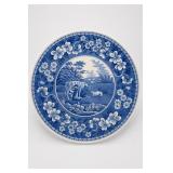 Spode Blue Room Traditions Series Milkmaid Plate